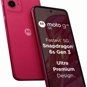 Motorola G45 5G (Viva Magenta, 8GB RAM, 128GB Storage)